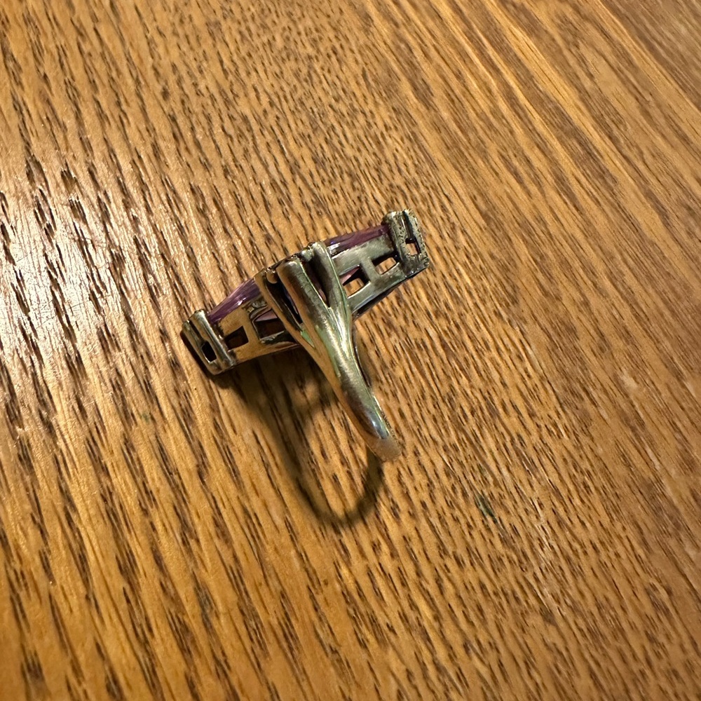 Purple Gem Ring - image 2